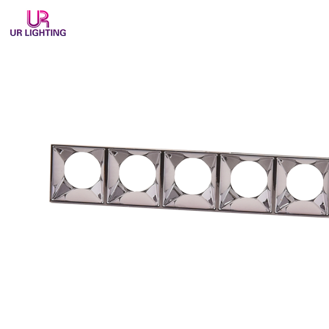 Clothing Stores Adjustable Reflection Cup Magnetic Track Grille Light 6W A005