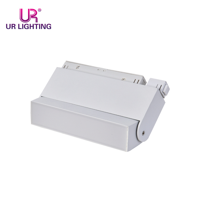 Foldable White Magnetic Track Linear Light 10W A106-35