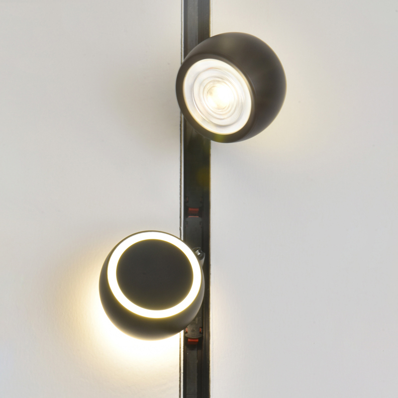 A024 Spherical Magnetic Track Light Spot Light