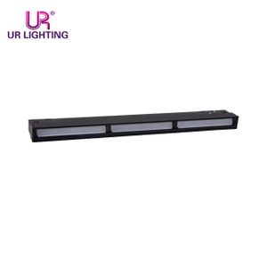 Third Generation Linear Black Magnetic Track Partial Light 18W C256