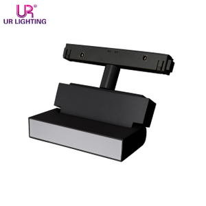 Rotatable Foldable Black Magnetic Track Linear Light 6W A106