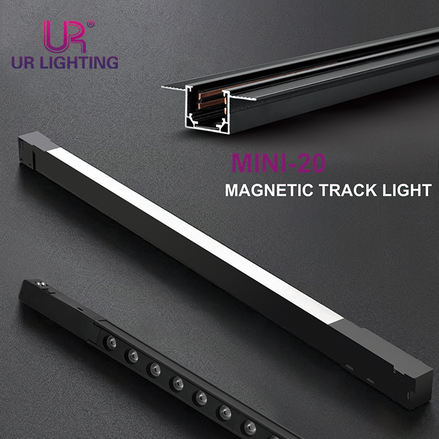 Mini-20 magnetic track light