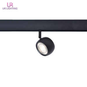 Indoor Surface Mounted Black Magnetic Track Down Light 10W A034