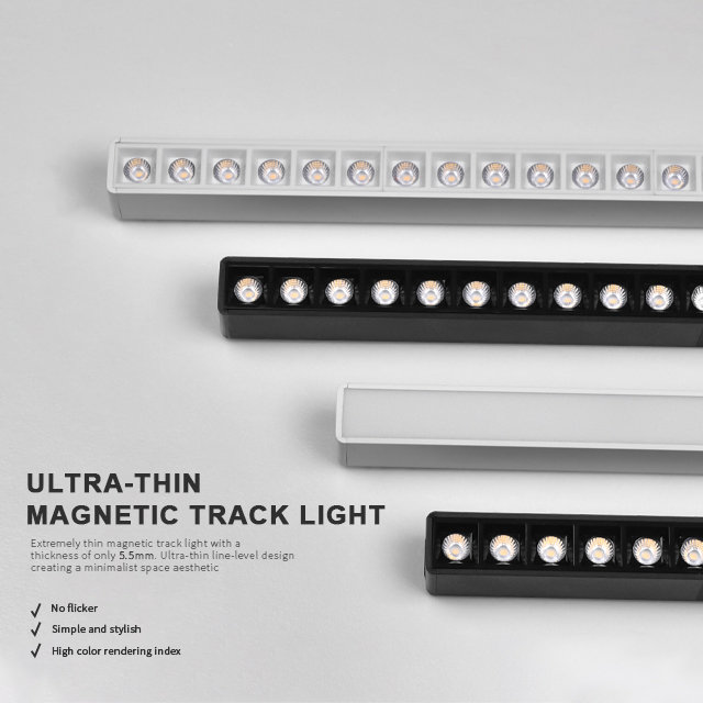 D078 Linear Ultra-thin Magnetic Track Grille Light 