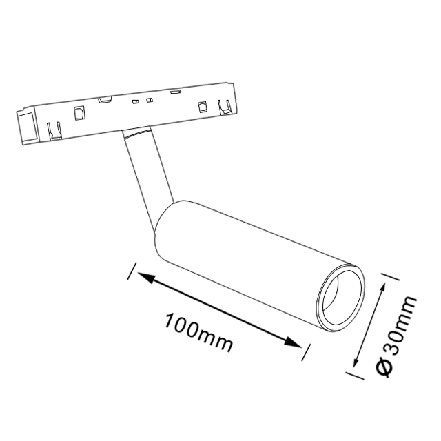  A015 Spotlight Magnetic Track Light