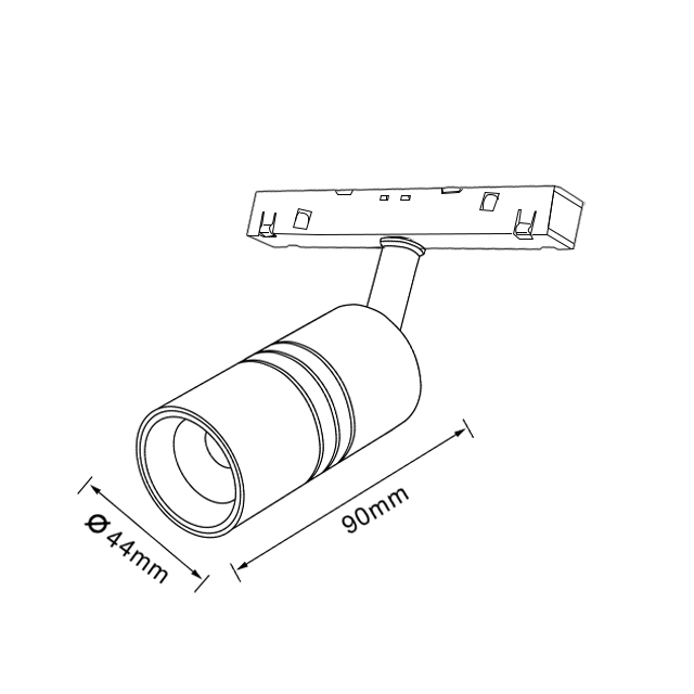 A105 Spotlight Magnetic Track Light