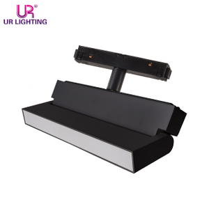 Rotatable Foldable Black Magnetic Track Linear Light 12W A106