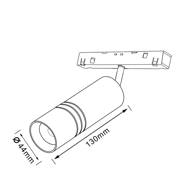 A105 Spotlight Magnetic Track Light